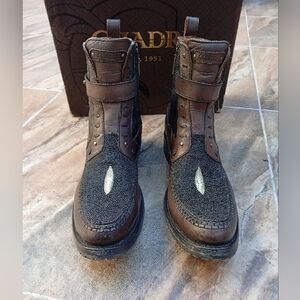 Cuadra Stingray Brown and Black Men's Boots